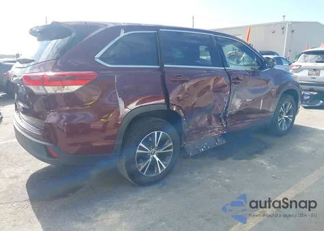2017 Toyota Highlander Le z USA, uszkodzony, nr VIN 5TDZARFH7HS032281